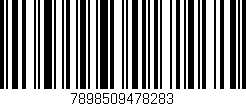 Código de barras (EAN, GTIN, SKU, ISBN): '7898509478283'