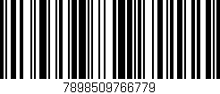 Código de barras (EAN, GTIN, SKU, ISBN): '7898509766779'