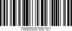 Código de barras (EAN, GTIN, SKU, ISBN): '7898509768797'