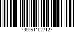 Código de barras (EAN, GTIN, SKU, ISBN): '7898511027127'