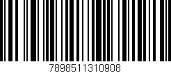 Código de barras (EAN, GTIN, SKU, ISBN): '7898511310908'
