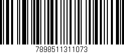 Código de barras (EAN, GTIN, SKU, ISBN): '7898511311073'