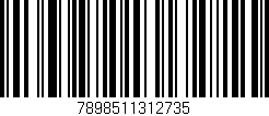 Código de barras (EAN, GTIN, SKU, ISBN): '7898511312735'