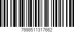 Código de barras (EAN, GTIN, SKU, ISBN): '7898511317662'