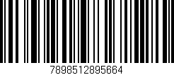Código de barras (EAN, GTIN, SKU, ISBN): '7898512895664'