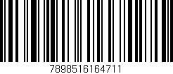 Código de barras (EAN, GTIN, SKU, ISBN): '7898516164711'