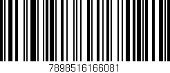 Código de barras (EAN, GTIN, SKU, ISBN): '7898516166081'