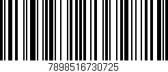 Código de barras (EAN, GTIN, SKU, ISBN): '7898516730725'