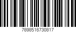 Código de barras (EAN, GTIN, SKU, ISBN): '7898516730817'