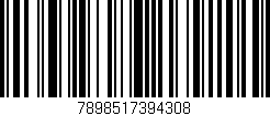 Código de barras (EAN, GTIN, SKU, ISBN): '7898517394308'