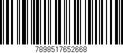Código de barras (EAN, GTIN, SKU, ISBN): '7898517652668'