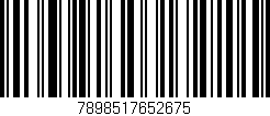 Código de barras (EAN, GTIN, SKU, ISBN): '7898517652675'