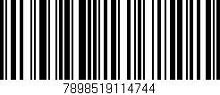 Código de barras (EAN, GTIN, SKU, ISBN): '7898519114744'