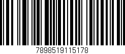 Código de barras (EAN, GTIN, SKU, ISBN): '7898519115178'