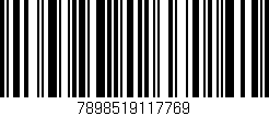 Código de barras (EAN, GTIN, SKU, ISBN): '7898519117769'