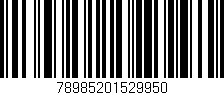 Código de barras (EAN, GTIN, SKU, ISBN): '78985201529950'