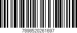 Código de barras (EAN, GTIN, SKU, ISBN): '7898520261697'