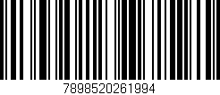 Código de barras (EAN, GTIN, SKU, ISBN): '7898520261994'