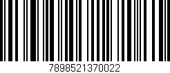 Código de barras (EAN, GTIN, SKU, ISBN): '7898521370022'