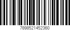 Código de barras (EAN, GTIN, SKU, ISBN): '7898521452360'