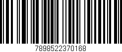 Código de barras (EAN, GTIN, SKU, ISBN): '7898522370168'