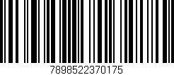 Código de barras (EAN, GTIN, SKU, ISBN): '7898522370175'
