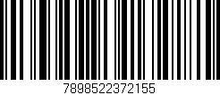 Código de barras (EAN, GTIN, SKU, ISBN): '7898522372155'