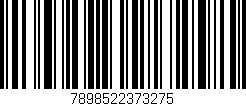 Código de barras (EAN, GTIN, SKU, ISBN): '7898522373275'
