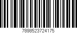 Código de barras (EAN, GTIN, SKU, ISBN): '7898523724175'