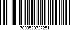 Código de barras (EAN, GTIN, SKU, ISBN): '7898523727251'