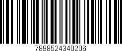 Código de barras (EAN, GTIN, SKU, ISBN): '7898524340206'