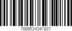 Código de barras (EAN, GTIN, SKU, ISBN): '7898524341937'