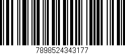 Código de barras (EAN, GTIN, SKU, ISBN): '7898524343177'
