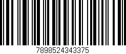 Código de barras (EAN, GTIN, SKU, ISBN): '7898524343375'