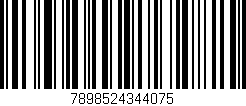 Código de barras (EAN, GTIN, SKU, ISBN): '7898524344075'