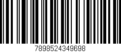 Código de barras (EAN, GTIN, SKU, ISBN): '7898524349698'