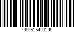 Código de barras (EAN, GTIN, SKU, ISBN): '7898525493239'