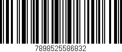 Código de barras (EAN, GTIN, SKU, ISBN): '7898525586832'