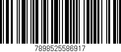 Código de barras (EAN, GTIN, SKU, ISBN): '7898525586917'