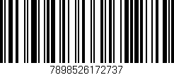 Código de barras (EAN, GTIN, SKU, ISBN): '7898526172737'