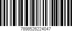 Código de barras (EAN, GTIN, SKU, ISBN): '7898526224047'
