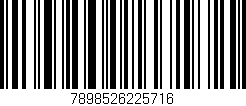 Código de barras (EAN, GTIN, SKU, ISBN): '7898526225716'