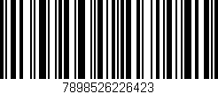 Código de barras (EAN, GTIN, SKU, ISBN): '7898526226423'