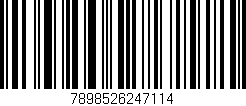 Código de barras (EAN, GTIN, SKU, ISBN): '7898526247114'