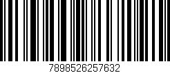 Código de barras (EAN, GTIN, SKU, ISBN): '7898526257632'