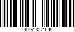 Código de barras (EAN, GTIN, SKU, ISBN): '7898526271089'