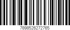 Código de barras (EAN, GTIN, SKU, ISBN): '7898526272765'
