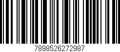 Código de barras (EAN, GTIN, SKU, ISBN): '7898526272987'