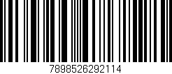 Código de barras (EAN, GTIN, SKU, ISBN): '7898526292114'