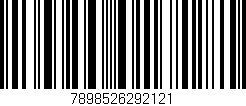 Código de barras (EAN, GTIN, SKU, ISBN): '7898526292121'